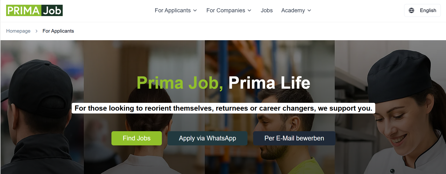 PrimaJob Project